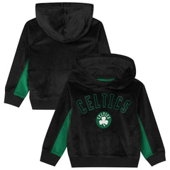 Boston Celtics Outerstuff Preschool Velour Hoodie Black - NBA
