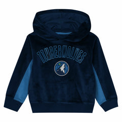 Minnesota Timberwolves Outerstuff Preschool Velour Hoodie Navy - NBA