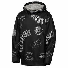 San Antonio Spurs Outerstuff Youth Moving Violation Hoodie Black - NBA