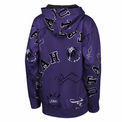 Utah Jazz Outerstuff Youth Moving Violation Hoodie Purple - NBA