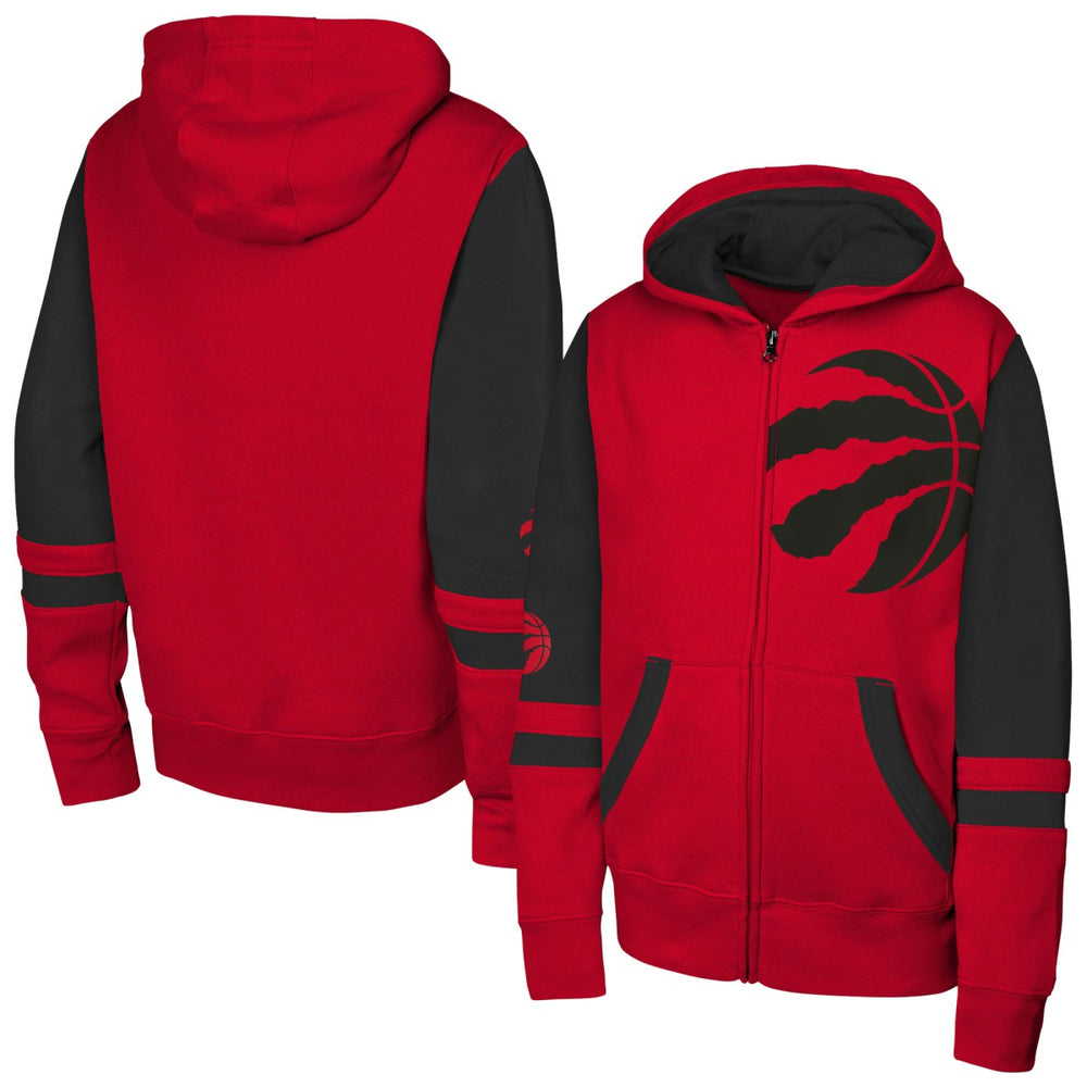 Toronto Raptors Outerstuff Youth Straight to the League Full-Zip Hoodie Red - NBA