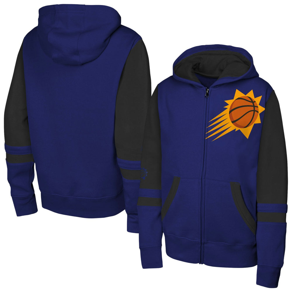 Phoenix Suns Outerstuff Youth Straight to the League Full-Zip Hoodie Purple - NBA
