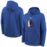 Dallas Mavericks Youth 2025/26 Club Fleece Hoodie Blue - NBA