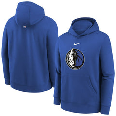 Dallas Mavericks Youth 2025/26 Club Fleece Hoodie Blue - NBA