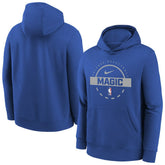 Orlando Magic Youth 2025/26 Club Fleece Practice Hoodie Blue - NBA