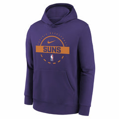 Phoenix Suns Youth 2025/26 Club Fleece Practice Hoodie Purple - NBA