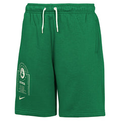Boston Celtics Youth Courtside Club Fleece Shorts Kelly Green - NBA