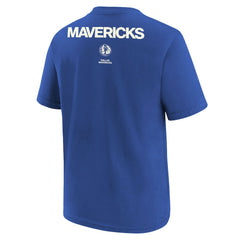 Dallas Mavericks Jordan Brand Youth Courtside Statement 85 T-Shirt Royal - NBA