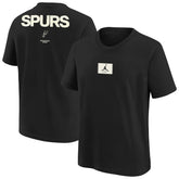 San Antonio Spurs Jordan Brand Youth Courtside Statement 85 T-Shirt Black - NBA
