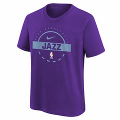 Utah Jazz Youth Practice T-Shirt Purple - NBA