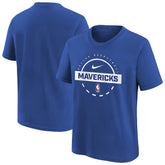 Dallas Mavericks Youth Practice T-Shirt Blue - NBA