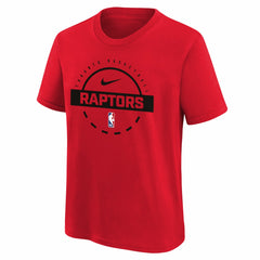 Toronto Raptors Youth Practice T-Shirt Red - NBA