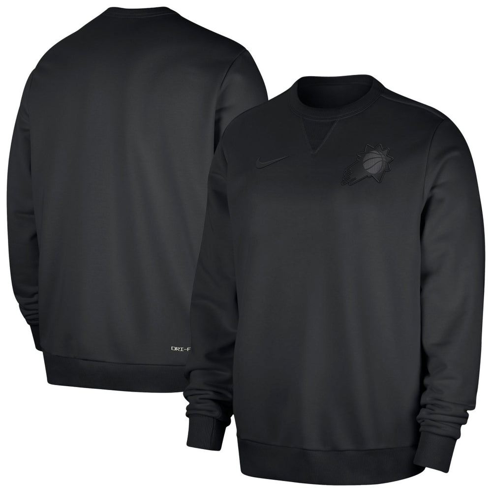 Phoenix Suns Authentic Standard Issue Travel Dri-FIT Sweatshirt Black - NBA