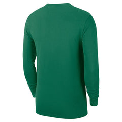 Boston Celtics Authentic Long Sleeve Practice T-Shirt Kelly Green - NBA