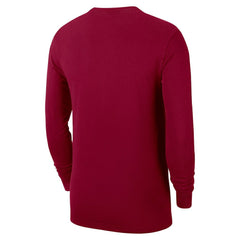 Cleveland Cavaliers Authentic Long Sleeve Practice T-Shirt Wine - NBA