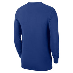 Golden State Warriors Authentic Long Sleeve Practice T-Shirt Royal - NBA
