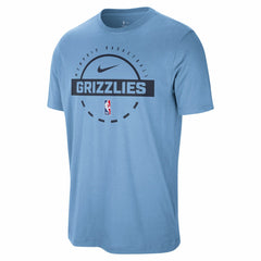 Memphis Grizzlies Authentic Practice T-Shirt Light Blue - NBA