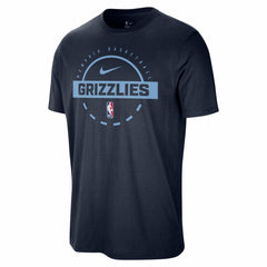 Memphis Grizzlies Authentic Practice T-Shirt Navy - NBA