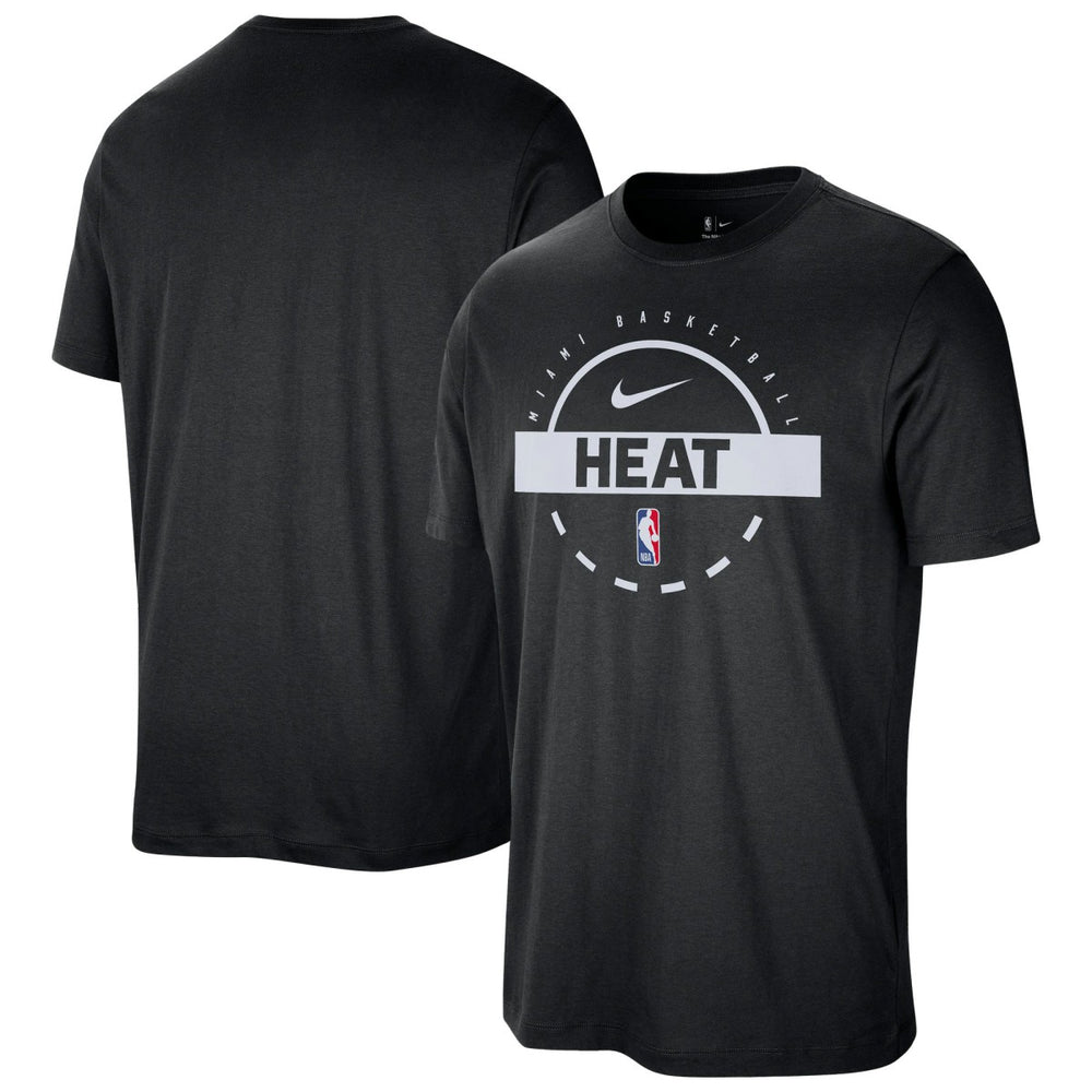 Miami Heat Authentic Practice T-Shirt Black - NBA