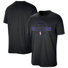 Phoenix Suns Authentic Practice T-Shirt Black - NBA