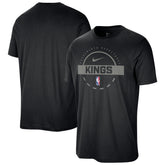 Sacramento Kings Authentic Practice T-Shirt Black - NBA