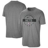 Brooklyn Nets Authentic Practice T-Shirt Charcoal - NBA