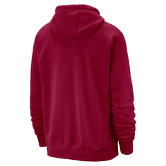 Cleveland Cavaliers Essential Logo Club Pullover Hoodie Wine - NBA