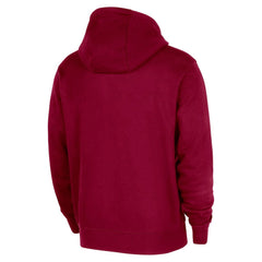 Cleveland Cavaliers 2025/26 Authentic Practice Club Pullover Hoodie Wine - NBA