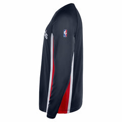 Washington Wizards 2025/26 Authentic Pre-Game Legend Dri-FIT Long Sleeve Shooting Shirt Navy - NBA