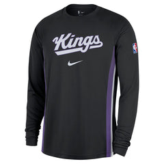 Sacramento Kings 2025/26 Authentic Pre-Game Legend Dri-FIT Long Sleeve Shooting Shirt Black - NBA