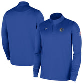 Dallas Mavericks 2025/26 Authentic Coaches Quarter-Zip Dri-Fit Top Royal - NBA