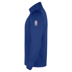 Philadelphia 76ers 2025/26 Authentic Coaches Quarter-Zip Dri-Fit Top Royal - NBA