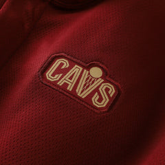 Cleveland Cavaliers 2025/26 Authentic Coaches Quarter-Zip Dri-Fit Top Wine - NBA