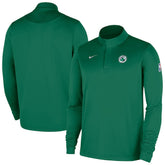 Boston Celtics 2025/26 Authentic Coaches Quarter-Zip Dri-Fit Top Kelly Green - NBA