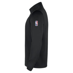 Chicago Bulls 2025/26 Authentic Coaches Quarter-Zip Dri-Fit Top Black - NBA