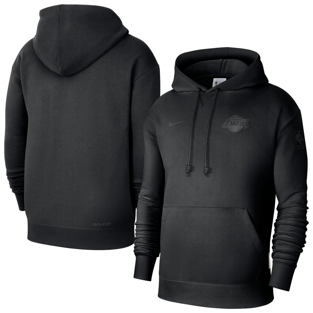 Los Angeles Lakers Men's Authentic Travel Standard Issue Dri-Fit Hoodie Black - NBA