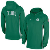 Boston Celtics Authentic On Court Zone Quarter-Zip Dri-FIT Hoodie Jacket Kelly Green - NBA