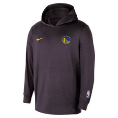 Golden State Warriors Authentic Practice Yoga Restore Dri-Fit Pullover Hoodie Black - NBA