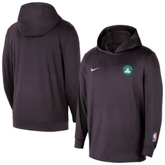 Boston Celtics Authentic Practice Yoga Restore Dri-Fit Pullover Hoodie Black - NBA