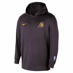 Los Angeles Lakers Authentic Practice Yoga Restore Dri-Fit Pullover Hoodie Black - NBA