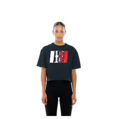 Boston Red Sox New Era Women's Boxy Foil Logo T-Shirt - MLB