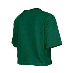New York Jets New Era Girl's Flip Sequin Boxy T-Shirt Green | NFL