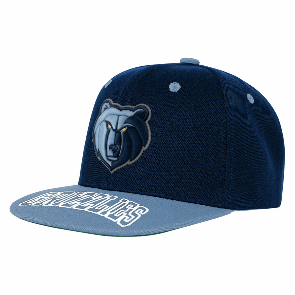 Memphis Grizzlies Outerstuff Youth Two-Tone Snapback Hat Navy/Light Blue - NBA