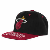 Miami Heat Outerstuff Youth Two-Tone Snapback Hat Black/Red - NBA