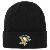 Pittsburgh Penguins Outerstuff Youth 2.0 Essential Cuffed Knit Hat - Black - NHL
