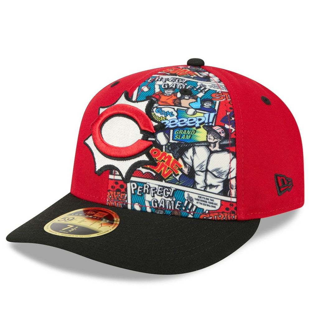 Cincinnati Reds New Era 2025 MLB Diamond Hero Edition Low Profile 59FIFTY Fitted Hat - MLB