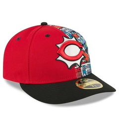 Cincinnati Reds New Era 2025 MLB Diamond Hero Edition Low Profile 59FIFTY Fitted Hat - MLB
