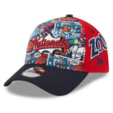 Washington Nationals New Era Youth 2025 MLB Diamond Hero Edition A-Frame 9FORTY Adjustable Hat - MLB