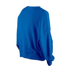 Dallas Mavericks Women's Boxy Throwback Mineral Wash Sweatshirt Blue - NBA