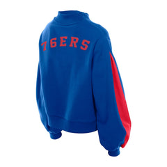 Philadelphia 76ers Women's Sport Night Balloon Sleeves Sweatshirt Royal - NBA